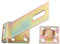Alberts 348373 Sicherheits-Überfalle | galvanisch verzinkt, dickschichtpassiviert | Länge Überfalle 153 mm | Breite 50 mm