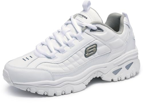 Skechers Sport Men's Energy Afterburn Lace-Up Sneaker White