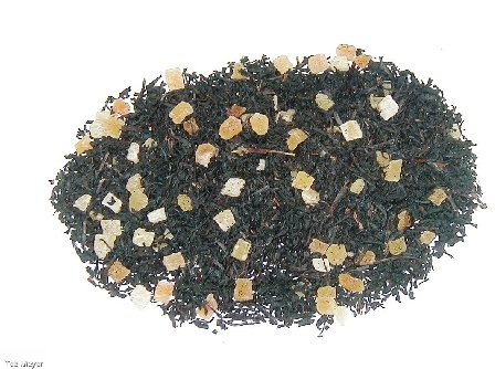 Mango Schwarzer Tee 70g Fruchtstücken Tee-Meyer