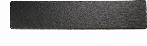 APS 988 Naturschieferplatte, 30 x 12 cm, Materialstärke 6-9 mm, möbelschonende Füßchen