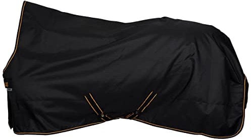 Bucas Irish Turnout Extra High Neck Schwarz Gold 130