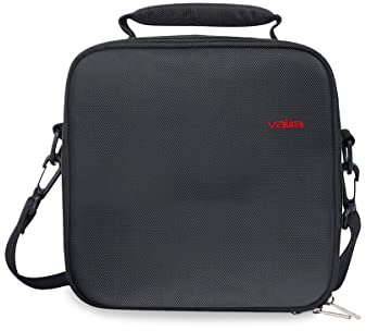 Valira Compact - Bolsa Porta Alimentos, Poliéster, Negro, 23 x 23 x 11 cm