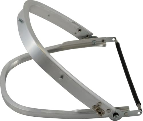 Rudolf Uhlen Universal-Helmhalterung, 2 Stück, aluminiumfarben, GFKHH003