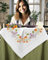 KAMACA Stickpackung Kreuzstich vorgezeichnet Baumwolle komplettes Stickset mit Stickvorlage Stickerei-Kit zum Selbersticken Erwachsene (Butterflies + Flowers MD 80x80 cm)