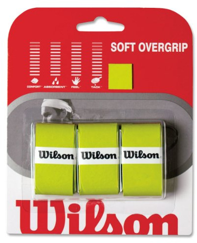 Wilson Soft Overgrip, Farbe 3 Units