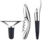 Georg Jensen GJ 083783 Wein Set, Korkenzieher, Winestopper und Winepourer, 3 Stück, Edelstahl, stainless steel, 12,5 x 21,3 x 5,5 cm