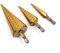 3 St¨¹ck Sch_lbohrersatz Kegelbohrer Sch_lbohrer Konusbohrer HSS TiN Profi Stufenbohrer Set (4-12 / 4-20 / 4-32.)