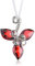 Swarovski Weihnachtskristallanhänger 5.2 x 6.2 cm Winter-Berries light Siam-Satin 1054565 (Deko-Artikel)