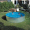 Gre Piscina Rectangular de Acero Galvanizado 3,50x0,90 m KITWPR350 para Actividades Recreativas al Aire Libre, Ejercicio y Relajación