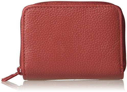 Buxton Hudson Pik-Me-Up Wizard Wallet, Rot (dunkelrot), Einheitsgröße