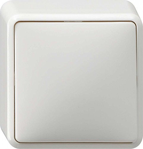 Gira 0180613 Schuko-Steckdose System 55 mit Schraubklemmen in Bronze/cremeweiß, 250 V