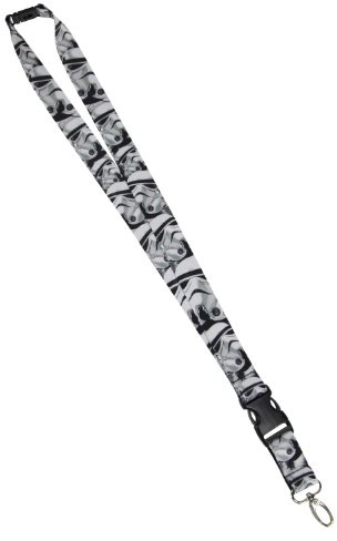 Plasticolor 004450R01 Star Wars Storm Trooper Lanyard/Schlüsselanhänger, weiß, Einheitsgröße