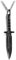 Hamoery Men Women Punk Stainless Steel Knife Dagger Chain Pendant Necklace