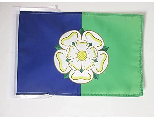 AZ FLAG Flagge Grafschaft East Riding of Yorkshire 45x30 cm Kordeln
