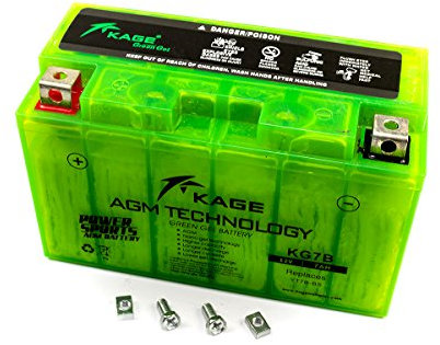 GEL Batterie KAGE Green YT7B-4 YT7B-BS 7AH für Beta CAN-AM Ducati Kymco Sherco