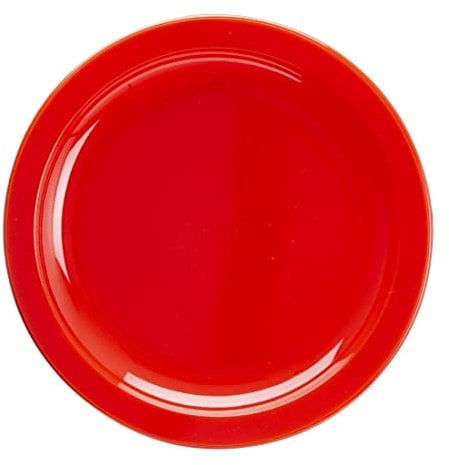 Olympia Kristallon PC Plate Red - 172mm 6 3/4 (Box 12)