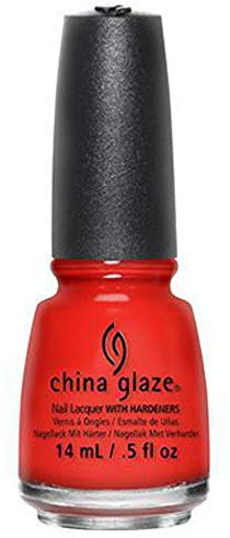 China Glaze Nail Lacquer with Hardner - Collection Cirque Du Soleil - Ignitive Love, 1er Pack (1 x 14 ml)
