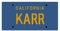 Diamond Select Toys Knight Rider: Karr License Plate Replica