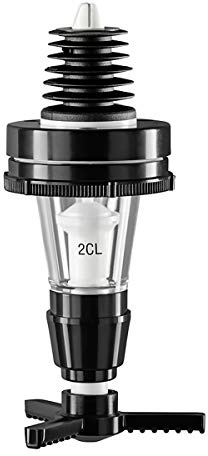 PRIMA - Portionierer - 2,0 cl. = 20 ml. für 3,0lt. Flaschen - Kunststoff schwarz