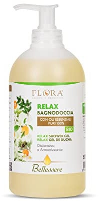 Flora Relax Bio Bdih Bath Shower Gel 500 ml