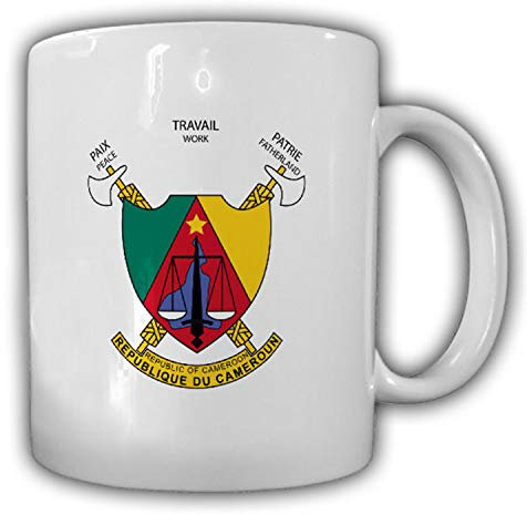 Republik Kamerun Wappen_Emblem Kaffee Becher #13532