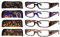 Eyekepper Pack de 4 Gafas de Lectura Color con Bolsa de Almacenamiento, Lector de Moda Femenina +0.75