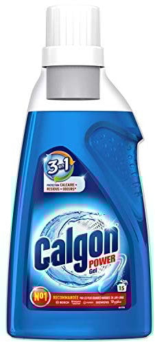 Calgon Gel Power 4en1 Anti Calcaire Lave Linge, Anti-Corrosion, Résidus et Odeurs - Lot de 12 x 750 ml