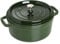 Staub Cocotte in ghisa rotonda basilico Made in Francia
