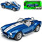 Welly Shelby 1965 427 Cobra Sc Blau Offen 1/24 Modell Auto