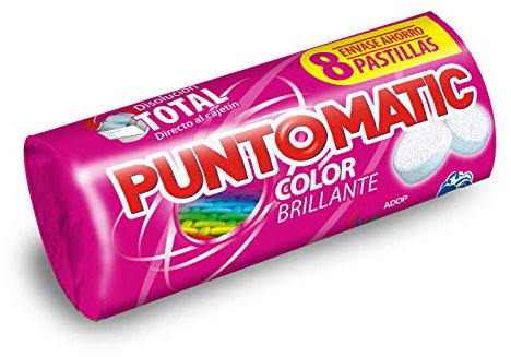 Puntomatic Detergente Pastilla Ropa Color - 4 Lavados