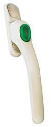 FAB & FIX R/H Swept 40mm White Conoisseur Handle