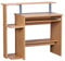WOHNLING scrivania del computer DENNIS faggio 94 x 90 x 48 cm con ripiano tastiera | tabella del computer portatile senza ruote con piano | tavolo PC con vassoio della stampante salva-spazio | Desk per piccoli spazi