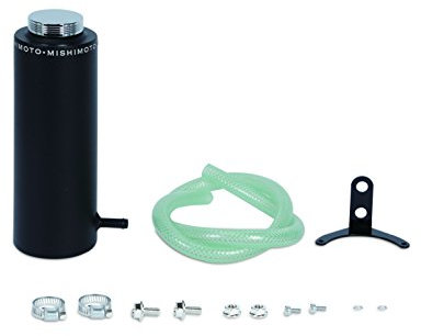 Mishimoto MMRT-CAWBK Aluminum Coolant Reservoir Reservoir Tank Fits Black