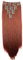 CAISHA XXL 50cm 8 Teile Set CLIP IN EXTENSIONS Nicole Haarverlängerung Haarteil Glatt Rotbraun CES114