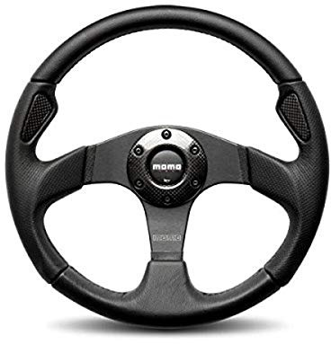 MOMO JET35BK0B Volante Pelle Nero Jet 350 mm