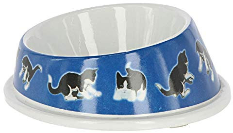 Kerbl Pet Gamelle Plastique Gris/Blanc, 140ml