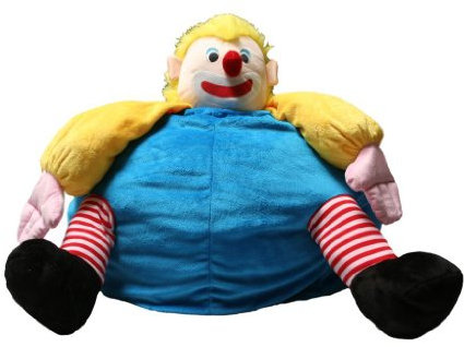 Kinzler K-11264/99 Kindersitzsack Clown 60x80 cm, bunt