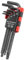 FACOM 89SR.JP6PB Jeu de 6 Clés Mâles Longues à Tête Sphérique Résistor - 4 Types de Dimensions et de Têtes - Étui Compact à Volet Rabattable - Matériau Robuste - Pour Particuliers et Professionnels