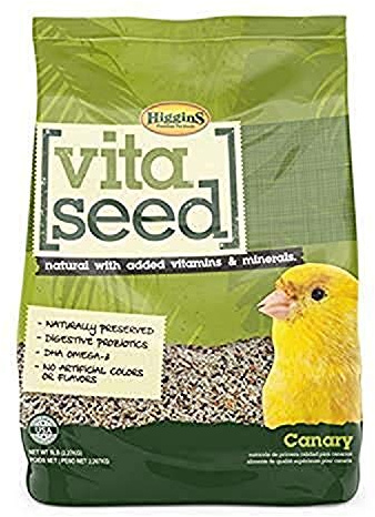 Higgins 466163 Vita Seed Natural Canary 5 Lb (1 Pack), One Size