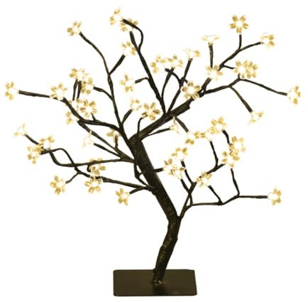 The Christmas Workshop 76460 45cm Blossom Tree / 48 Warm White LEDs/Mains Operated/Steady On