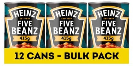 Heinz Five Beanz, 415 g (Pack of 12)