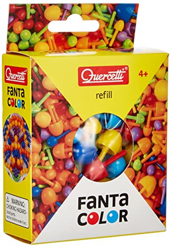 Quercetti CAJA PINCHOS REDOND ,SURTID ,142 pz ,