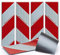 UvV-Shop Hochwertige Orafol Warnmarkierung Set magnetisch Kfz StVO Reflexfolie nach DIN 30710