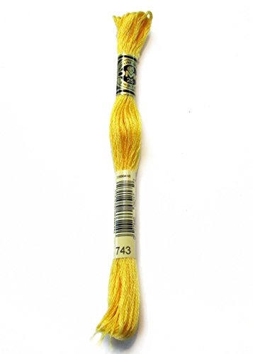 DMG Plaid Cotton Thread, Variegated for Stitching, 8 Metres Coloris / 743