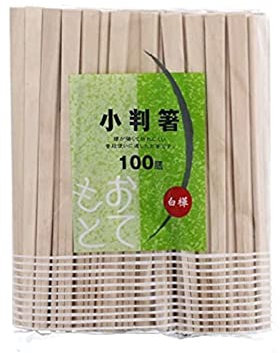 DAIWA BUSSAN White Birch Koban Disposable Chopsticks 100 Pairs