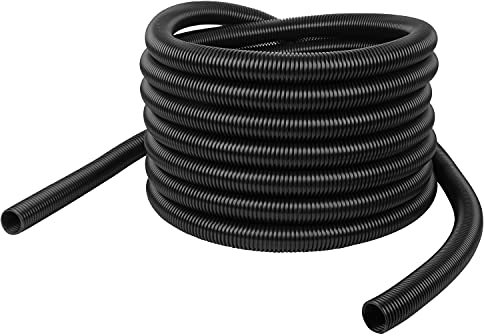 McFilter Staubsaugerschlauch Meterware 32/35/36/38mm Innen Ø Schlauch für Staubsauger Industriesauger, Saugschlauch für Kärcher Bosch Siemens Nilfisk Parkside Einhell AEG Makita Festool - 7m / 32mm