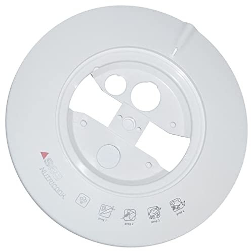 SEB - FLASQUE COUVERCLE BLANC pour autocuiseurs / cocotes minutes SEB