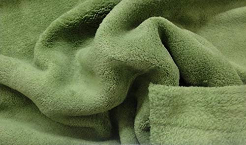 Fabrics-City KIWI KUSCHELWEICHER WELLNESS-FLEECE STOFF ANTIPILLING STOFFE, 3335
