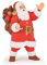 PAPO - Figurine Père Noël, Magie du Monde Enchanté, Figurine Peinte à la Main pour Enfants dès 3 Ans - Féérie des Fêtes et Esprit de Noël à Collectionner, Red and White