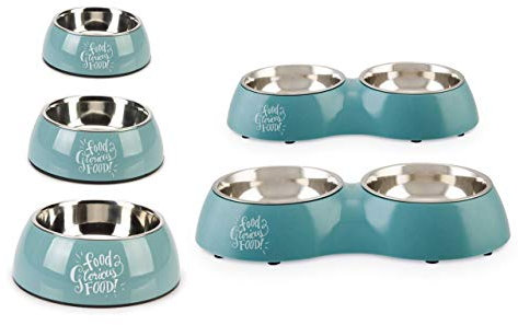 Beeztees K&Bz Bz Pl Hundenapf Glorious Blue 18 630g